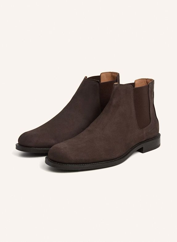 HACKETT LONDON Boots HAMPTON DUNKELBRAUN