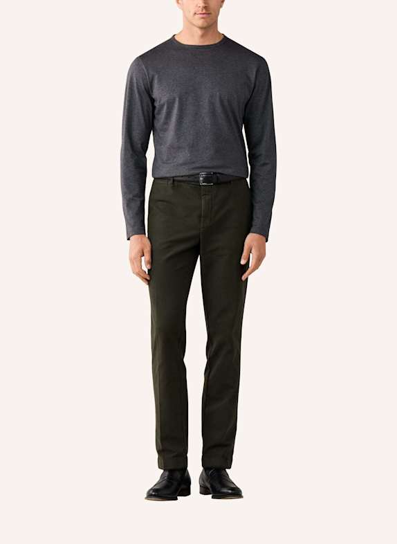 HACKETT LONDON Chino DEVON TEXTURE GRÜN