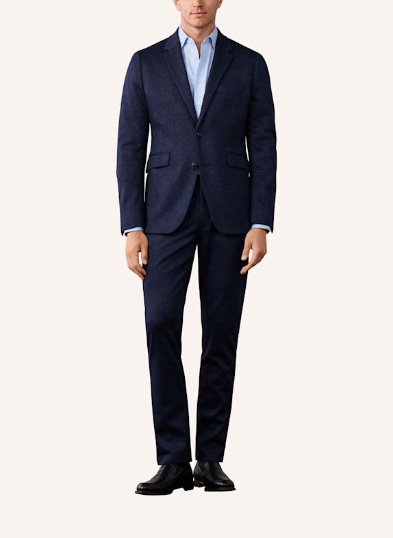 HACKETT LONDON Sakko TTVL GCHK KNIT CC DUNKELBLAU
