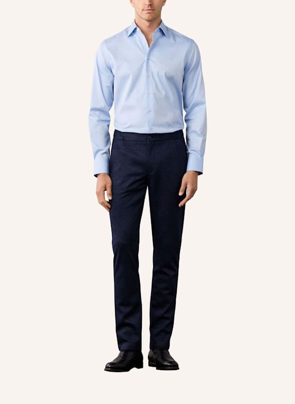 HACKETT LONDON Freizeithemd TTVL EASYCARE SOLID HELLBLAU
