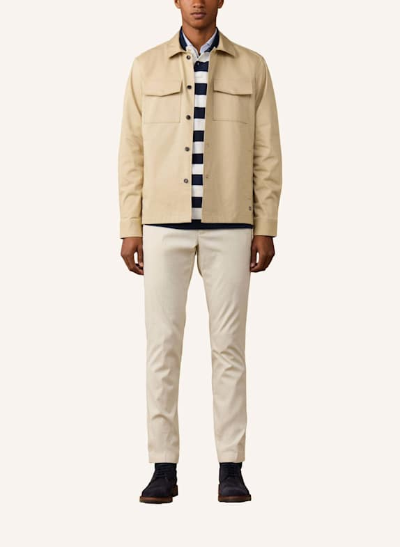 HACKETT LONDON Overjacket HERITAGE OVERSHIRT BEIGE