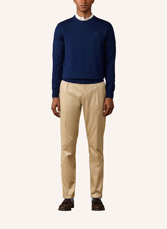 HACKETT LONDON Pullover ESS COTTON CREW BLAU