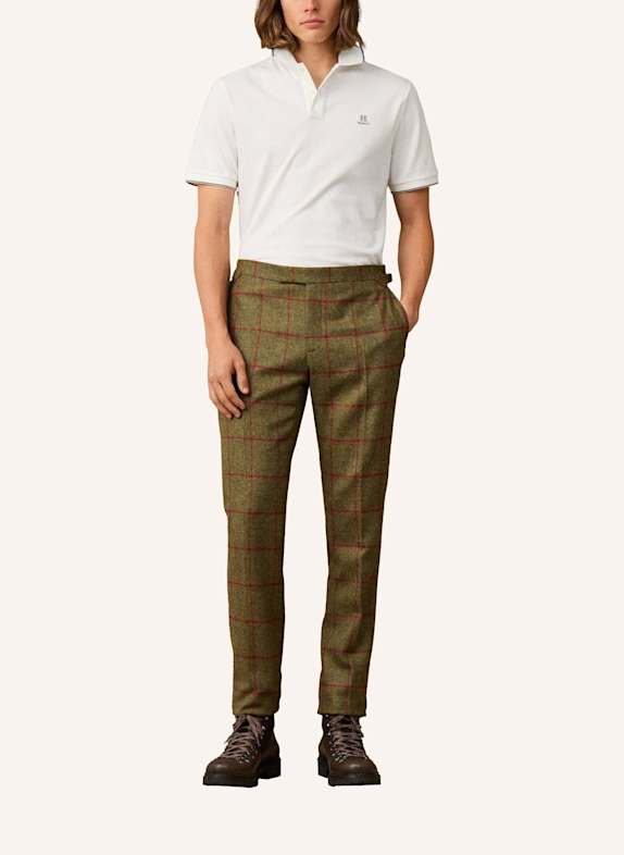 HACKETT LONDON Poloshirt HERITAGE H TIPPED POLO CREME