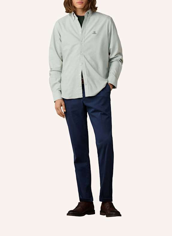 HACKETT LONDON Freizeithemd HERITAGE ESS SOLID OX GRÜN