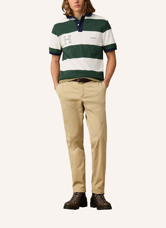 HACKETT LONDON Poloshirt HERITAGE H STR POLO GRÜN