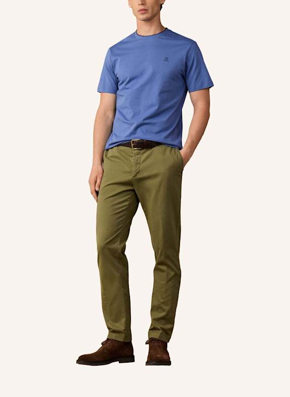 HACKETT LONDON T-Shirt HERITAGE H SMALL LOGO BLAU