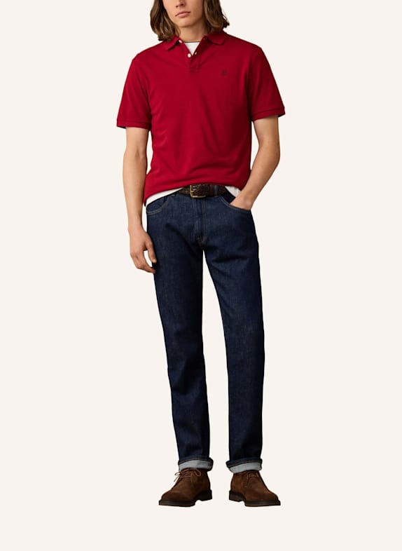 HACKETT LONDON Poloshirt HERITAGE H SML LOGO PL ROT