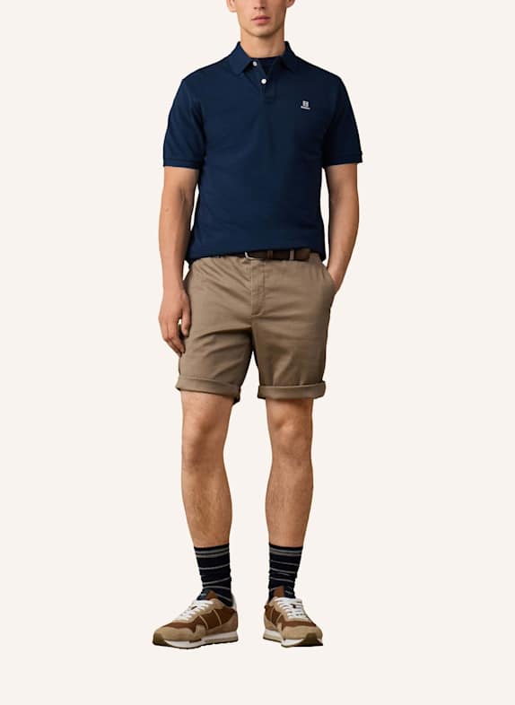 HACKETT LONDON Poloshirt HERITAGE H SML LOGO PL BLAU
