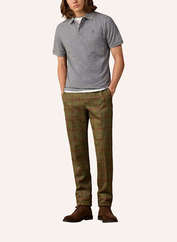 HACKETT LONDON Poloshirt HERITAGE H SML LOGO PL HELLGRAU