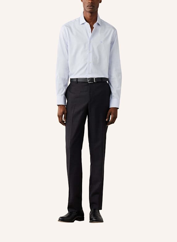 HACKETT LONDON Freizeithemd CITY FINE STRIPE HELLBLAU