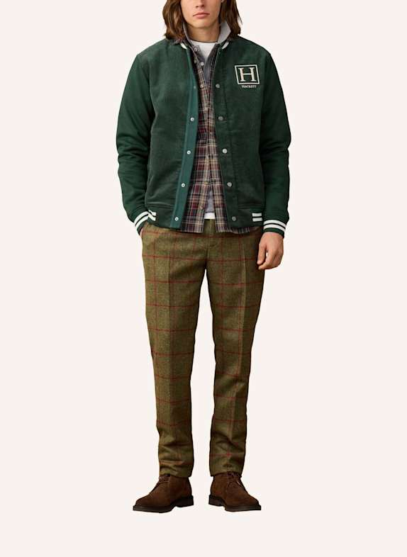 HACKETT LONDON Sweatshirt HERITAGE H VARSITY GRÜN