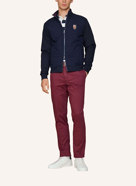 HACKETT LONDON Sweatshirt HERITAGE LRC HYBRID BLAU