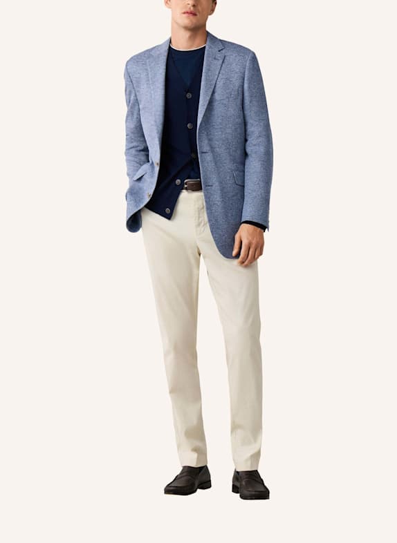 HACKETT LONDON Sakko COTT LIN JERSEY CC BLAU