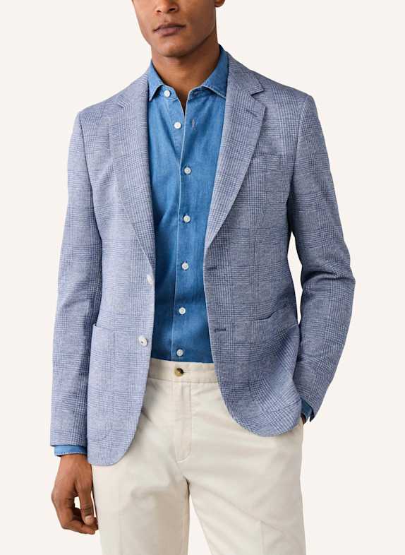 HACKETT LONDON Sakko JERSEY KNIT GCHK JKT BLAU