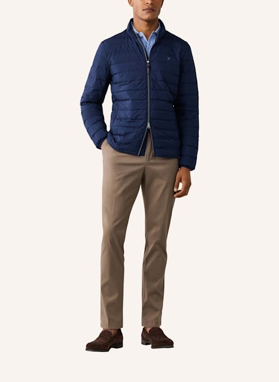 HACKETT LONDON Fieldjacket HERITAGE LW MOTO BLAU