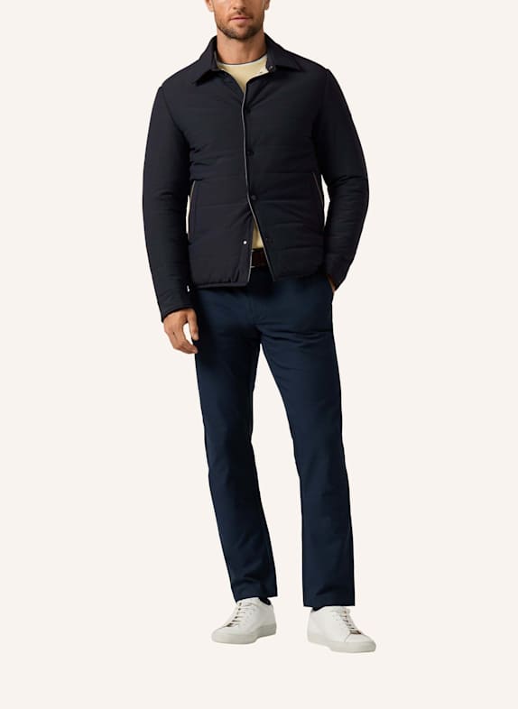 HACKETT LONDON Fieldjacket HS CITY PUFFER SHIRT DUNKELBLAU