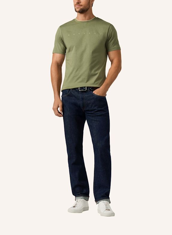 HACKETT LONDON T-Shirt HS ESSENTIAL TEE GRÜN