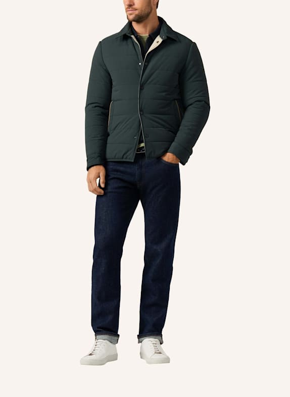 HACKETT LONDON Fieldjacket HS CITY PUFFER SHIRT GRÜN