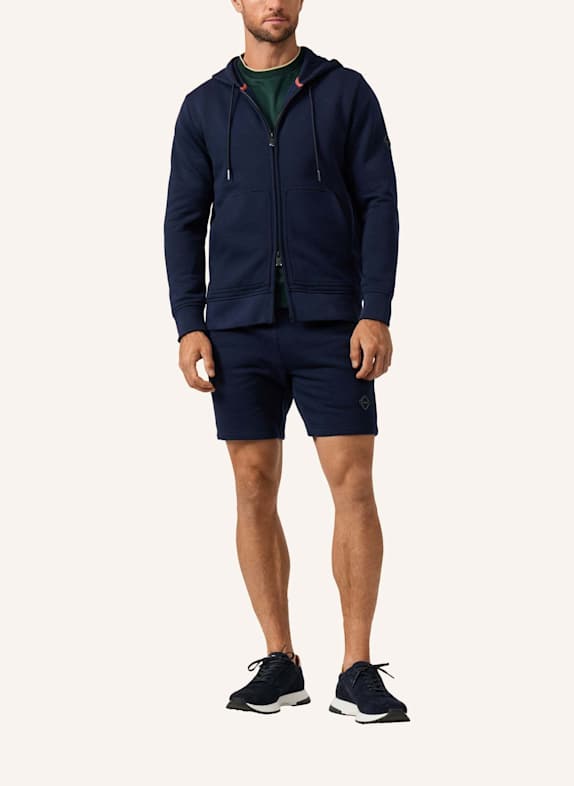 HACKETT LONDON Sweatshirt HS LUXE LOUNGE HDY DUNKELBLAU
