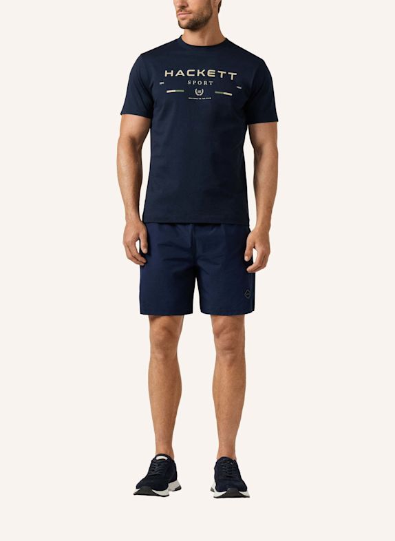 HACKETT LONDON T-Shirt HS LEGACY TEE DUNKELBLAU