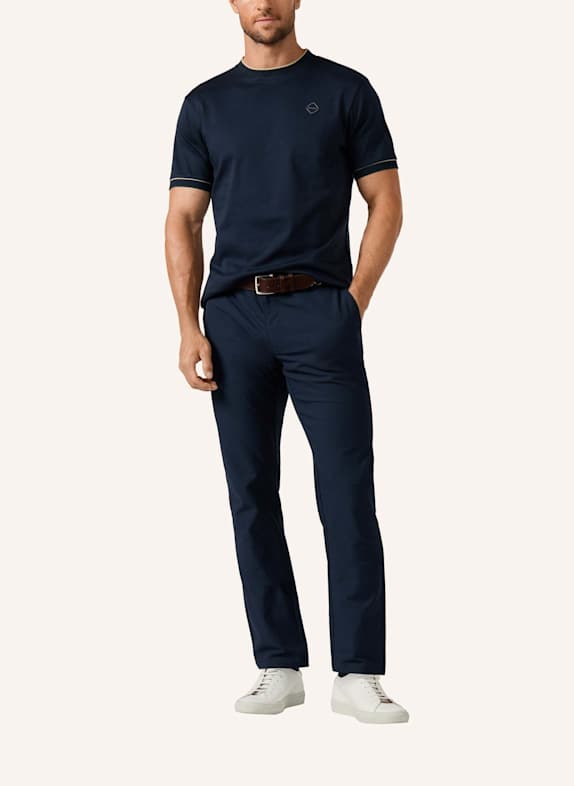 HACKETT LONDON T-Shirt HS BADGE TEE DUNKELBLAU