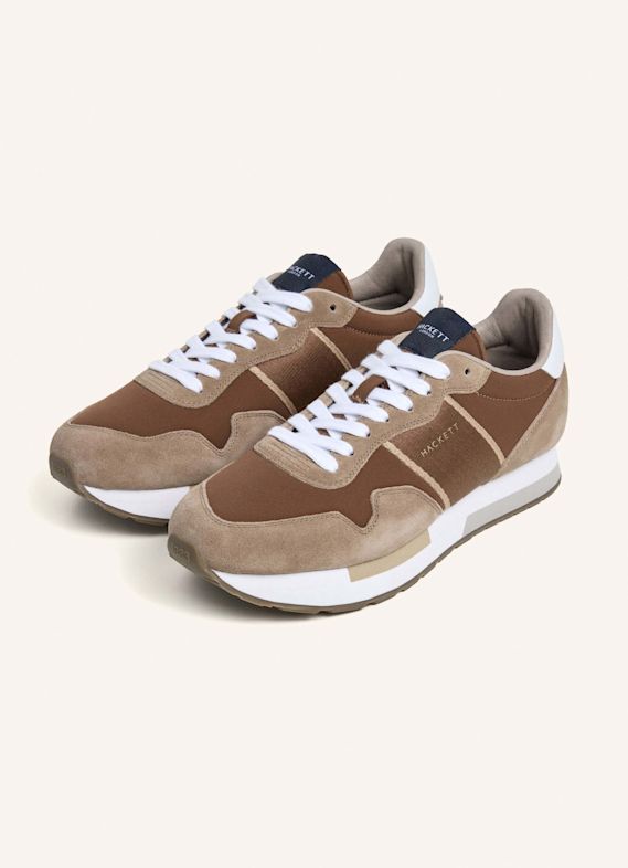 HACKETT LONDON Sportschuhe KESTON SYMBOL BRAUN
