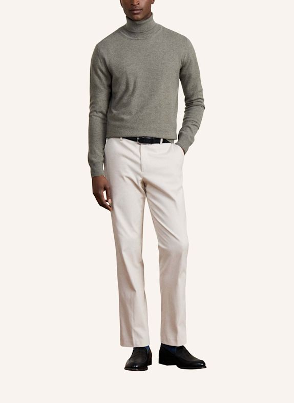 HACKETT LONDON Pullover SR CASHMERE ROLL NECK GRÜN