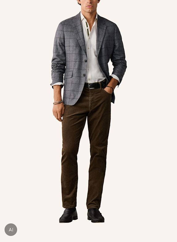 HACKETT LONDON Jogginghose PIGMENT CORD 5PKT BEIGE