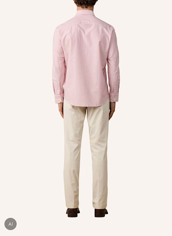 HACKETT LONDON Freizeithemd HERITAGE ESS STR OX ROT