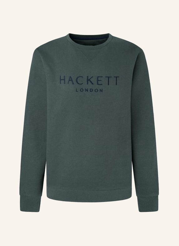 HACKETT LONDON Sweatshirt HERITAGE CREW DUNKELGRÜN