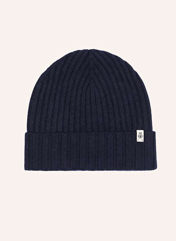 ROECKL Cashmere-Mütze BUSINESS BLAU/ DUNKELBLAU
