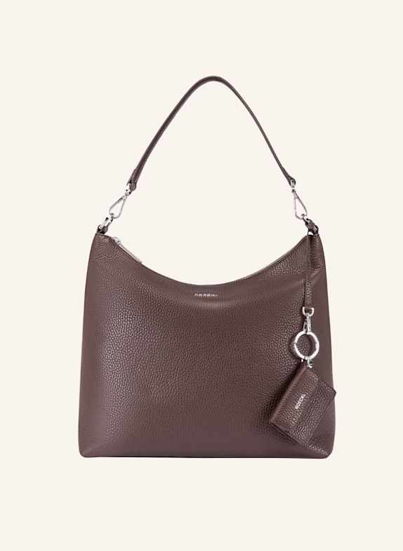 ROECKL Schultertasche DIANA BRAUN/ DUNKELBRAUN