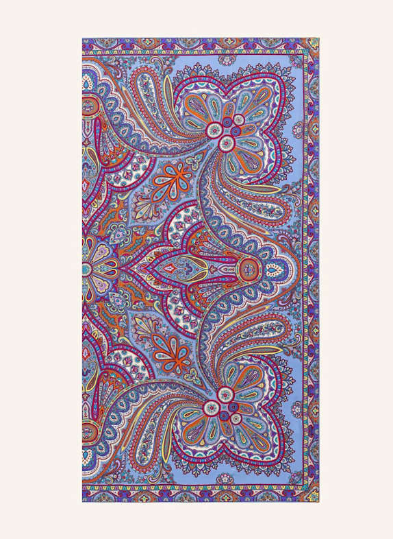 ROECKL Seidentuch AESTHETIC PAISLEY BLAU