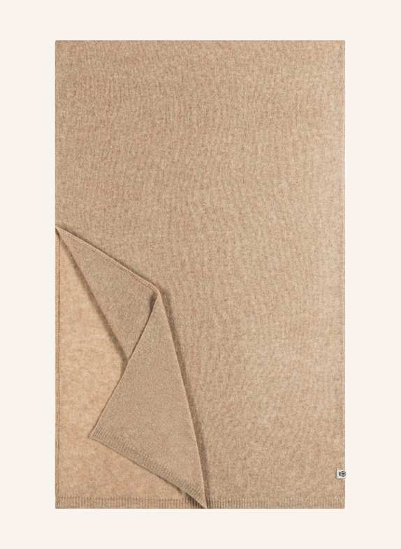 ROECKL Sjaals PURE CASHMERE PLAID BEIGE
