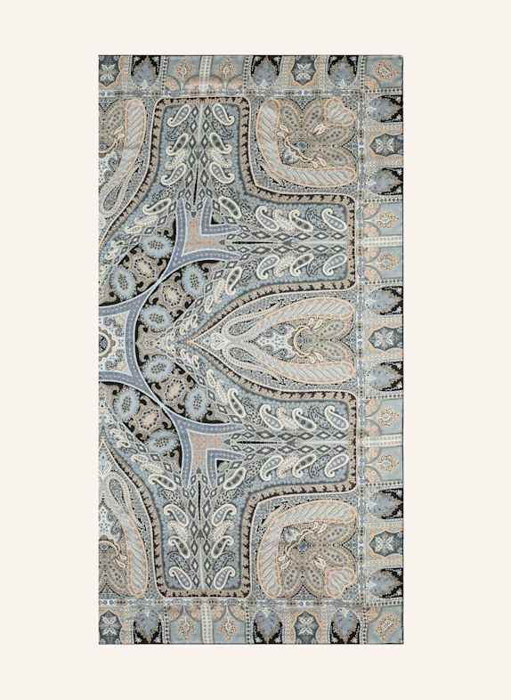 ROECKL Seidentuch SECRET GARDEN GRAU