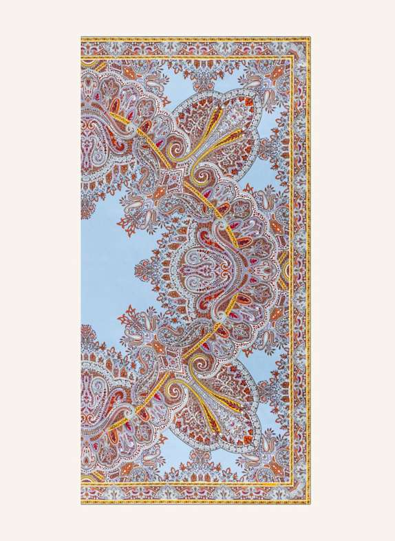 ROECKL Seidentuch PAISLEY REFLECTION HELLBLAU
