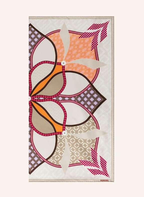 ROECKL Tücher FLOWER MANDALA BEIGE