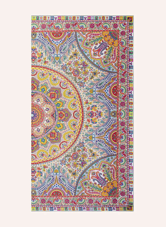 ROECKL Seidentuch CIRCLULAR PAISLEY PINK/ GRÜN