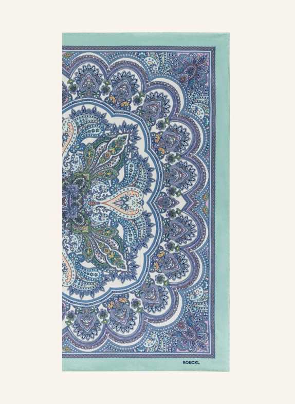 ROECKL Tücher FINE PAISLEY BLAU