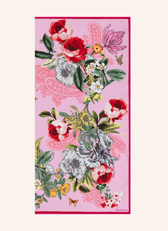ROECKL Tücher PAISLEY & FLOWERS ROSA