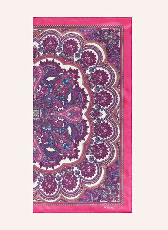 ROECKL Tücher FINE PAISLEY PINK