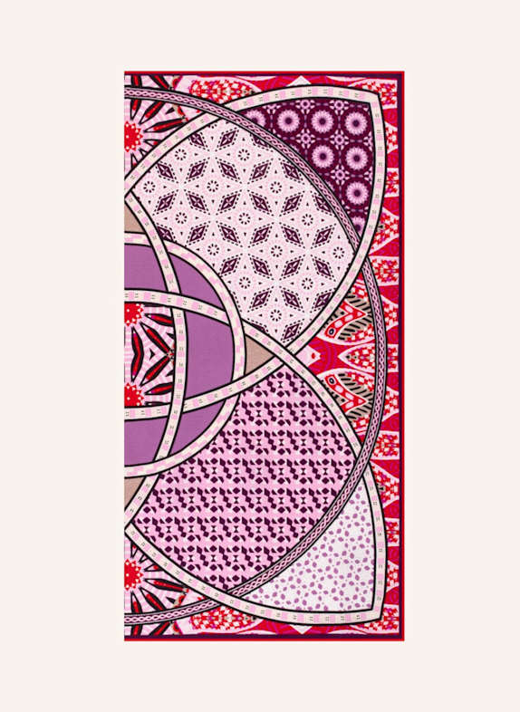 ROECKL Tücher KALEIDOSKOPE NICKY ROT