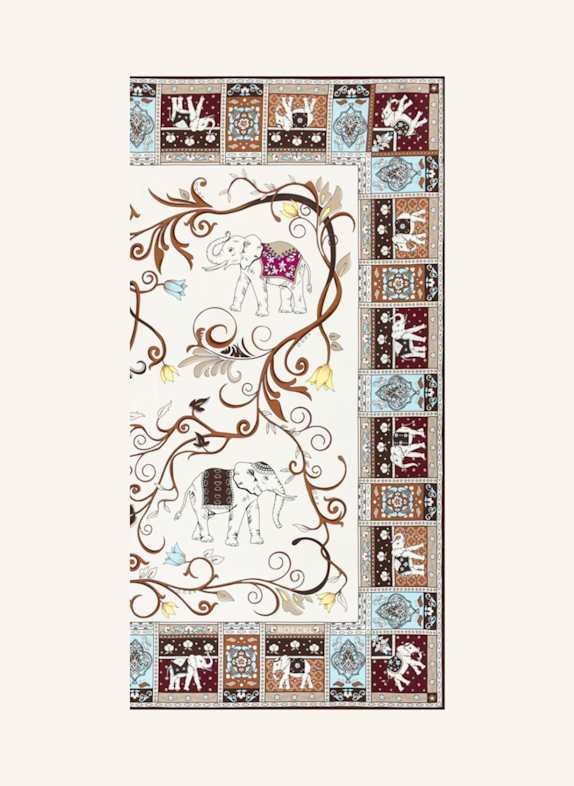 ROECKL Tücher LUCKY ELEPHANT CREME/ BEIGE