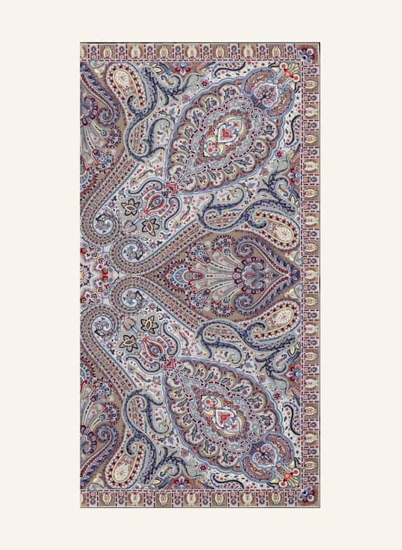 ROECKL Tücher PAISLEY GLOW BLAUGRAU
