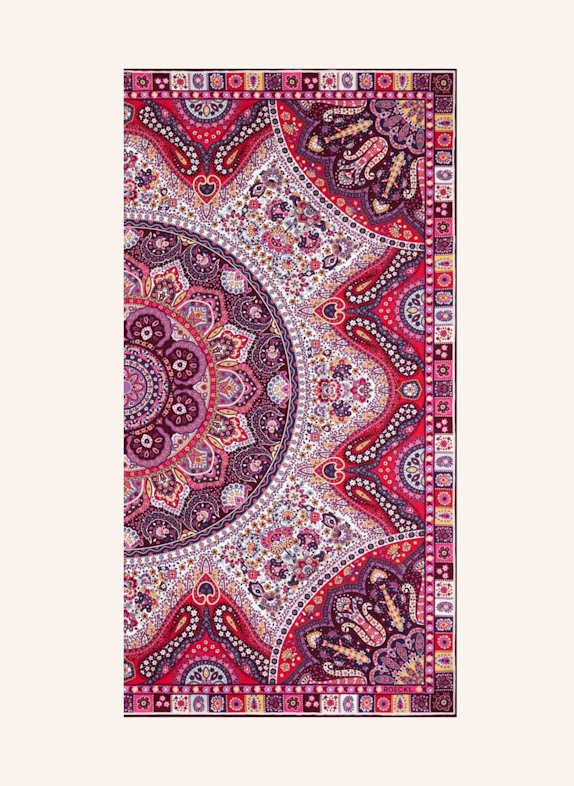 ROECKL Tücher SMALL CIRCULAR PAISLEY LILA/ DUNKELLILA/ ROSA