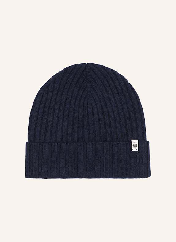 ROECKL Mütze Aus Kaschmir BUSINESS CASHMERE BLAU / DUNKELBLAU