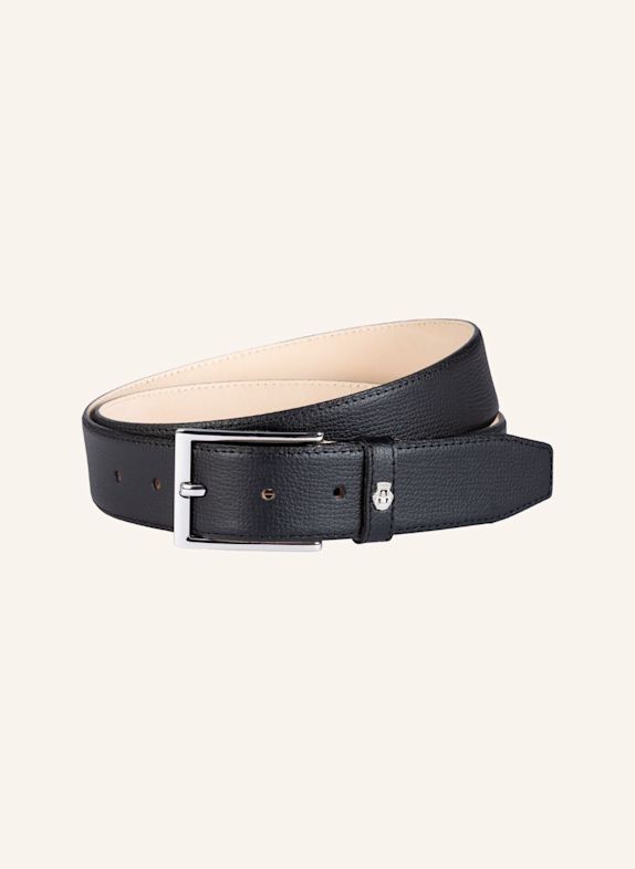 ROECKL Ledergürtel LIAM 3,5 CM SCHWARZ