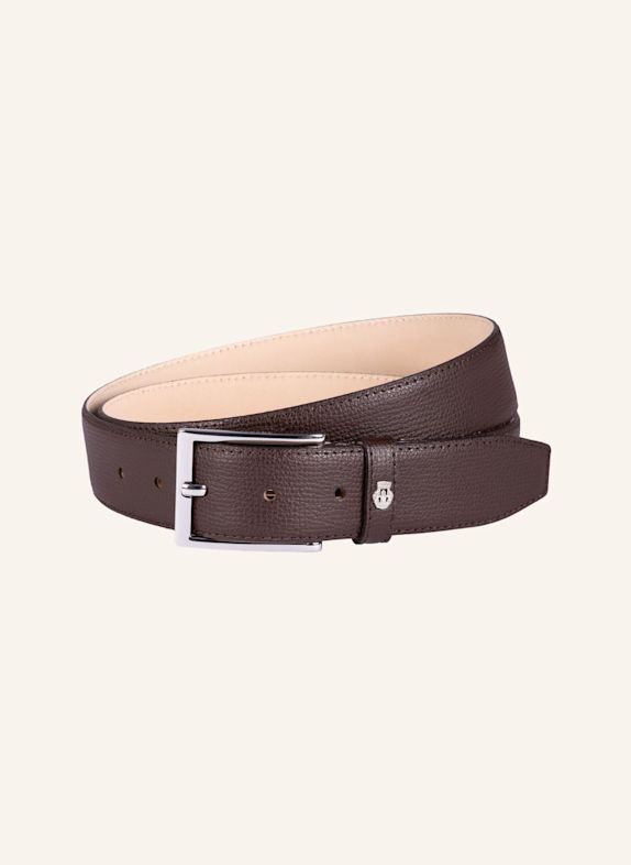 ROECKL Ledergürtel LIAM 3,5 CM DUNKELBRAUN