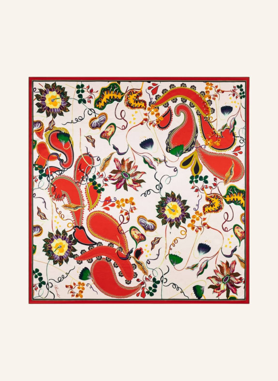 ROECKL Tuch VIRTUAL PAISLEY ROT