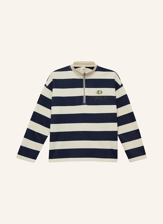 s.Oliver Sweatshirt BLAU/ CREME